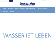 Tablet Screenshot of leibnitzerfeld.at